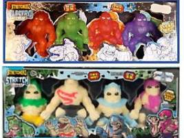 Giftbelastung in Figuren: Asbestgefahr - Aldi Süd und Action rufen Spielzeug zurück